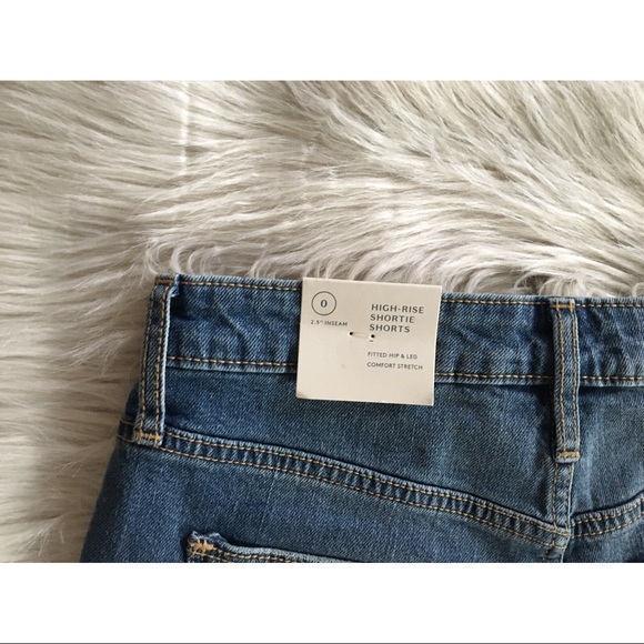 NWT High Rise Shortie Shorts - Picture 4 of 6